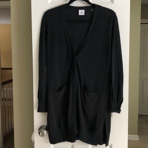 Cabi black long cardigan